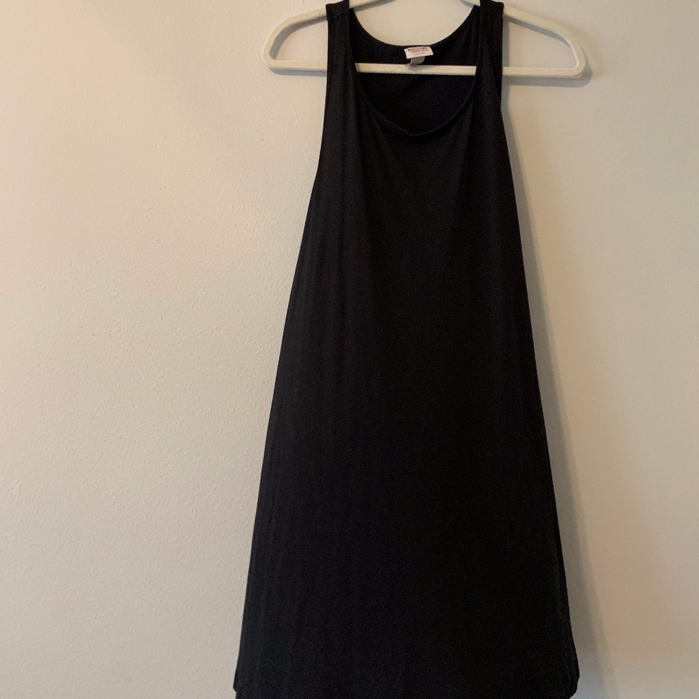 Black T Shirt Tank Top Dress